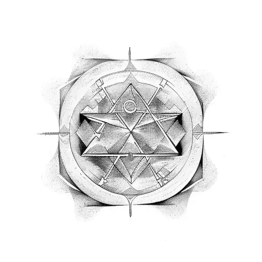 alchemy tattoo design idea
