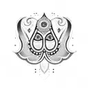 Hamsa Symbol tattoo design idea