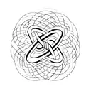 infinity symbol with 4 loops  tattoo design idea