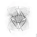 quantum entanglement tattoo design idea
