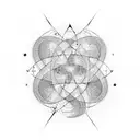 quantum entanglement tattoo design idea