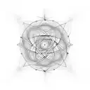 quantum entanglement tattoo design idea