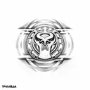 pulsera vikinga tattoo design idea