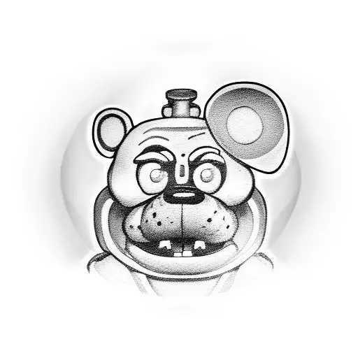Fnaf tattoo design idea