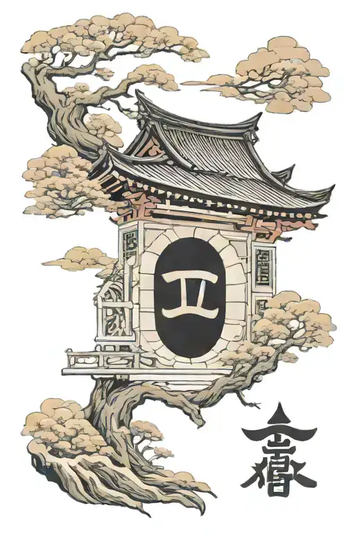 tori gate jdm car tattoo design idea