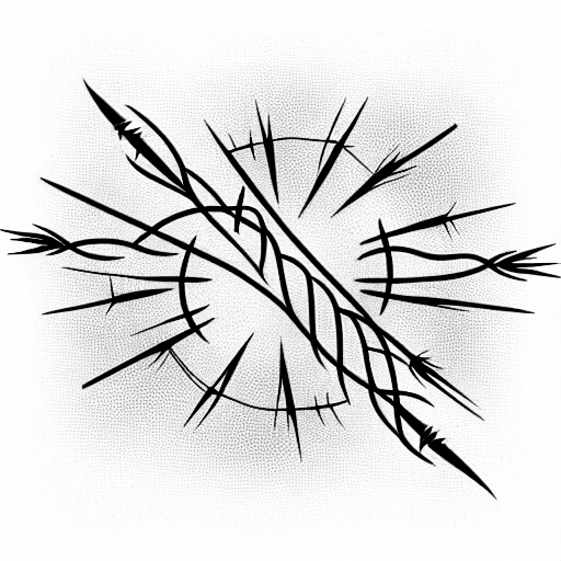Barbed Wire tattoo design idea