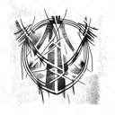 Barbed Wire tattoo design idea