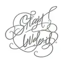 "stay weird" in script font tattoo design idea