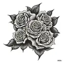 He who is not courageous enough to take risks will accomplish nothing in life. tattoo design idea