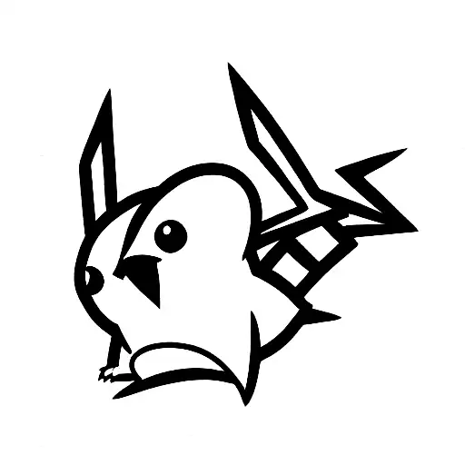 Pikachu tattoo design idea