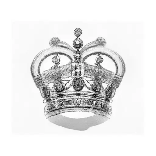 caesar crown  tattoo design idea