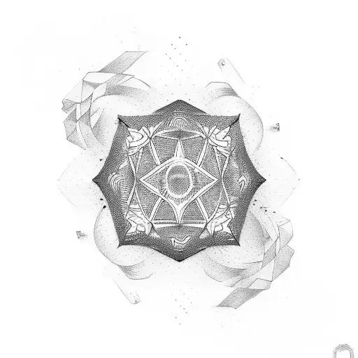 quantum fluctuations tattoo design idea