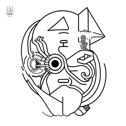 mac miller swimming album tattoo design idea