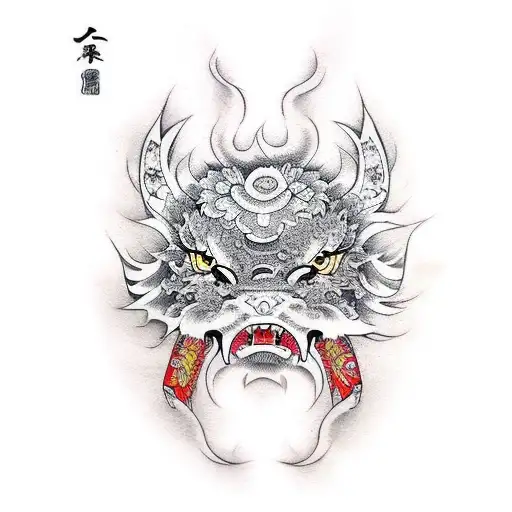 mental strength tattoo design idea