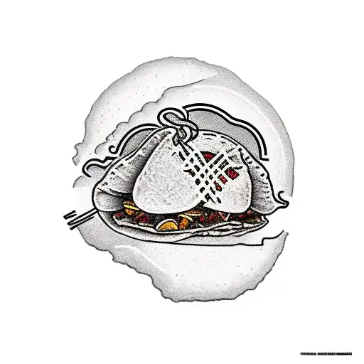 the best taco ever made tattoo design idea