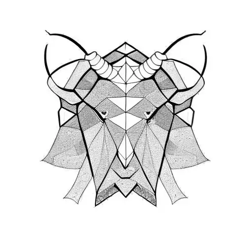 Taurus and aries tattoo design idea