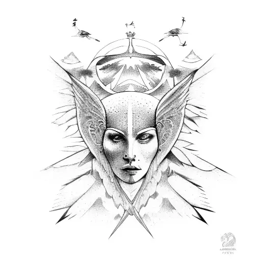 icarus tattoo design idea