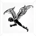 icarus tattoo design idea