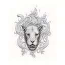 shhh tattoo design idea