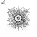 shhh tattoo design idea