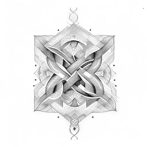 Infinity Symbol tattoo design idea