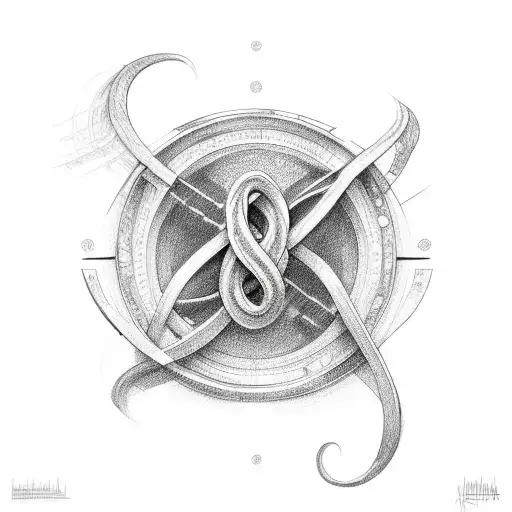 Infinity Symbol tattoo design idea