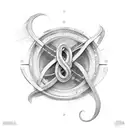 Infinity Symbol tattoo design idea