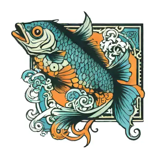 fish tattoo design idea