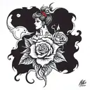 “There are only two days in the year that nothing can be done. One is called Yesterday and the other is called Tomorrow. tattoo design idea