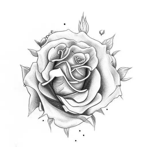 Rosas con reloj tattoo hot sale