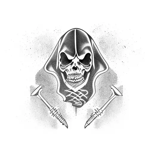 9 Best Scary Grim Reaper Tattoo Designs  Styles At Life