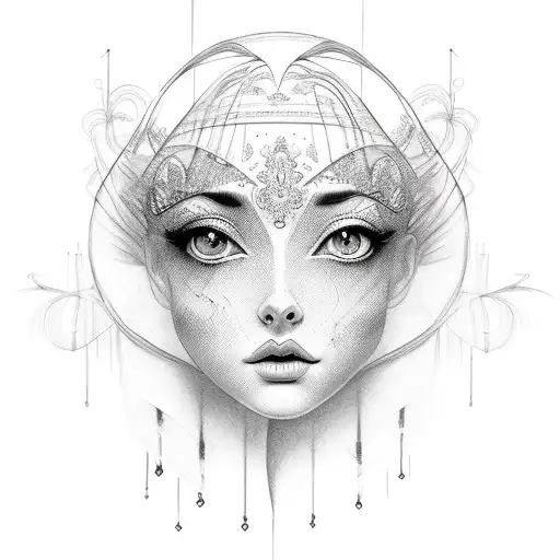 ballerina tattoo design idea