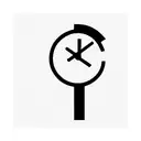 question marks and a clock at 05:55 tattoo design idea