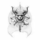 lyrics tattoo design idea