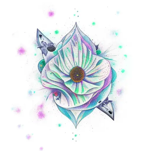 belladonna celestial  tattoo design idea
