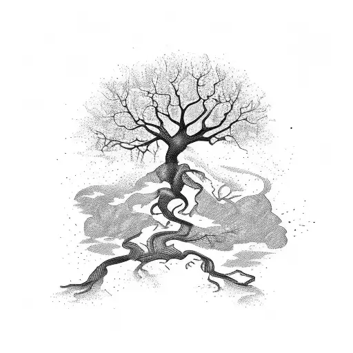poison tree  tattoo design idea
