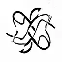Infinity Symbol tattoo design idea