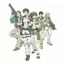 black Lagoon (Anime) death tattoo design idea