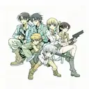 black Lagoon (Anime) death tattoo design idea