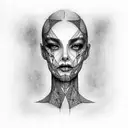 jane doe converge  tattoo design idea