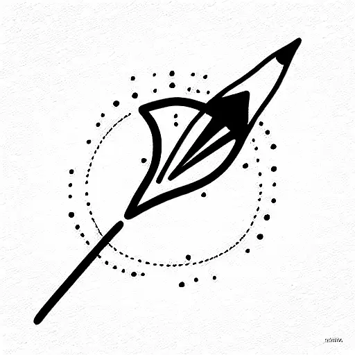 year of birth (2003 and 2006) tattoo design idea