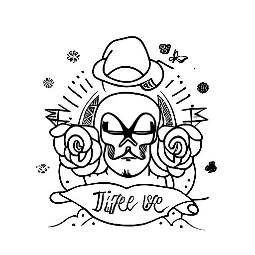 life goes on tattoo design idea