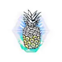 Pineapple tattoo design idea