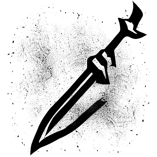 dwarf axe tattoo design idea