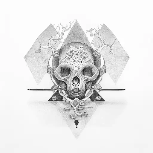 road to riches  tattoo design idea