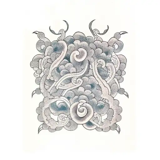 Vine tattoo design idea