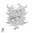 Vine tattoo design idea