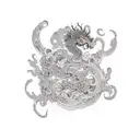 Vine tattoo design idea