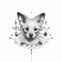 Maltese  tattoo design idea