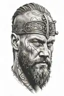 ragnar lothbrok tattoo design idea